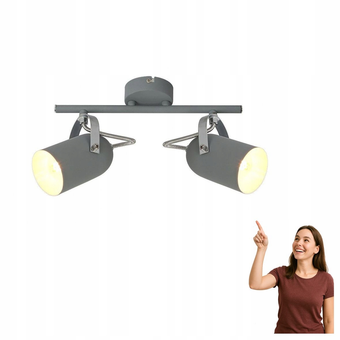 Bodové svietidlo Reflektor Gray 92-66480 Candellux