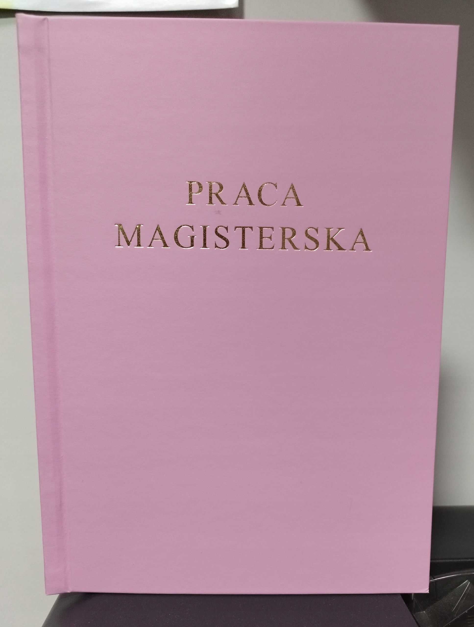 PRACA MAGISTERSKA RÓŻOWA Wydruk i Oprawa do 160 stron WYSYŁKA DZIŚ