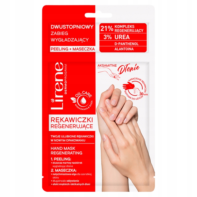 

Lirene Rękawiczki Regenerujące Zabieg