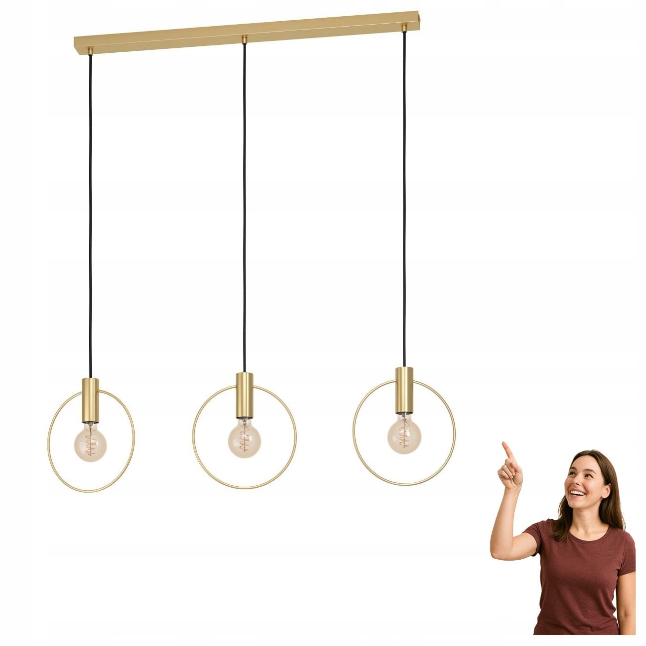 Závěsná lampa Manizales 98835 Eglo