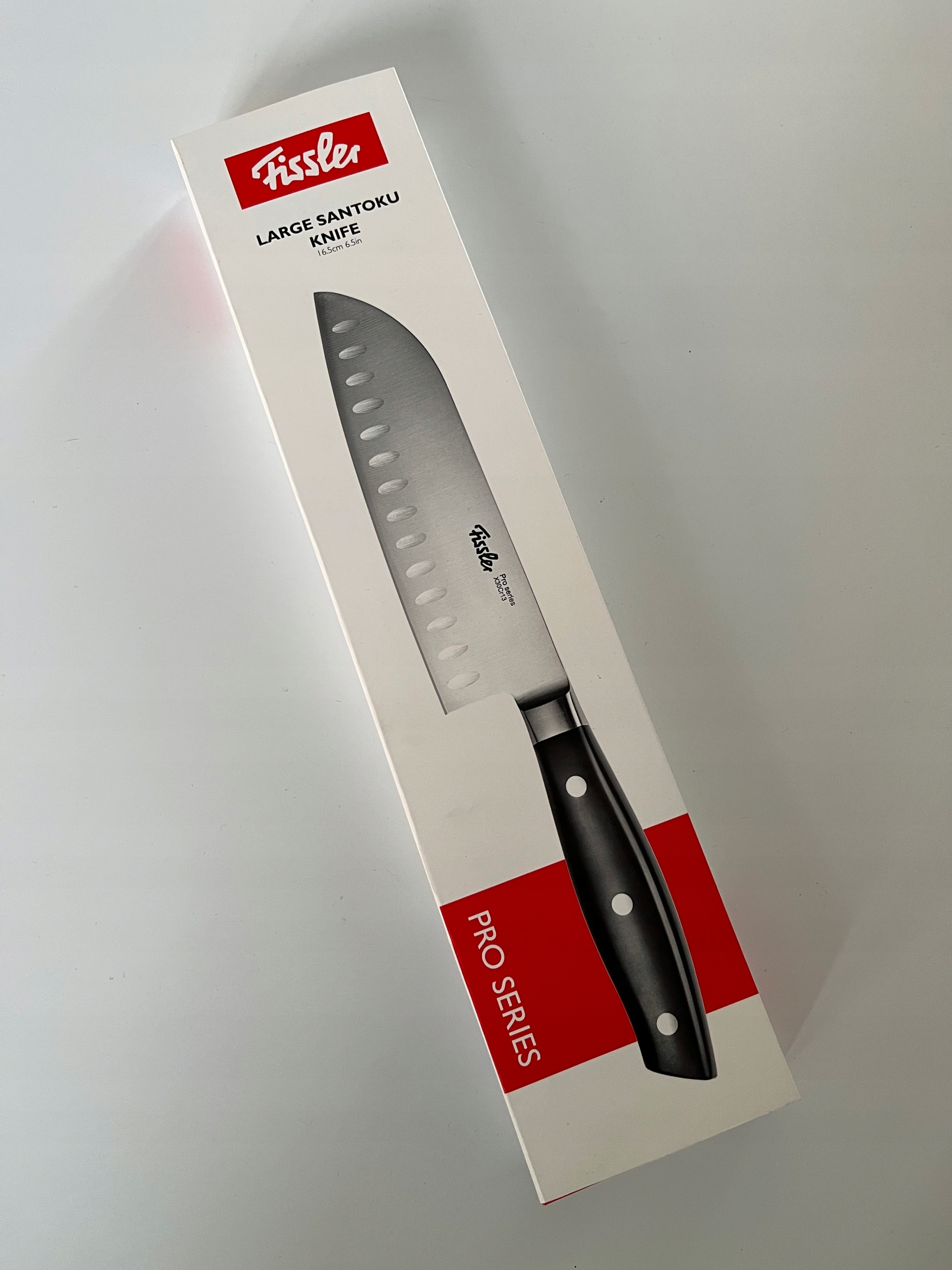 

Fissler Nóż Large Santoku Knife 16,5 cm Pro Series