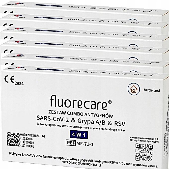 

Test COVID-19 Grypa Ab Rsv Combo 4w1 Fluorecare
