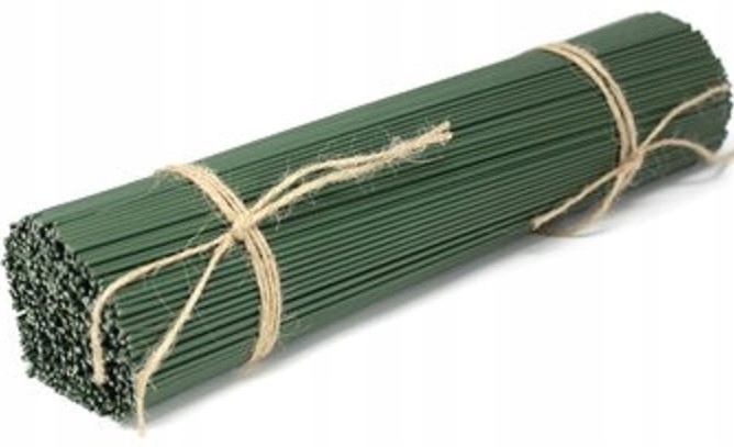 

Drut Wyrobowy Łodyga do Kwiatów 100szt. 28cm Duża