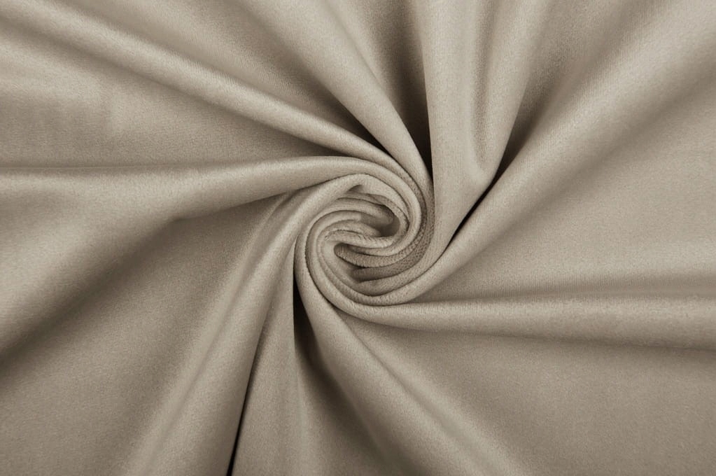 Látka Velur Mat Záclonové Čalounění 280CM Béžová