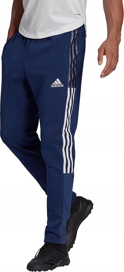 Pánské Kalhoty Adidas Tiro 21 Sweat Tmavě Modré GH4467 vel. L