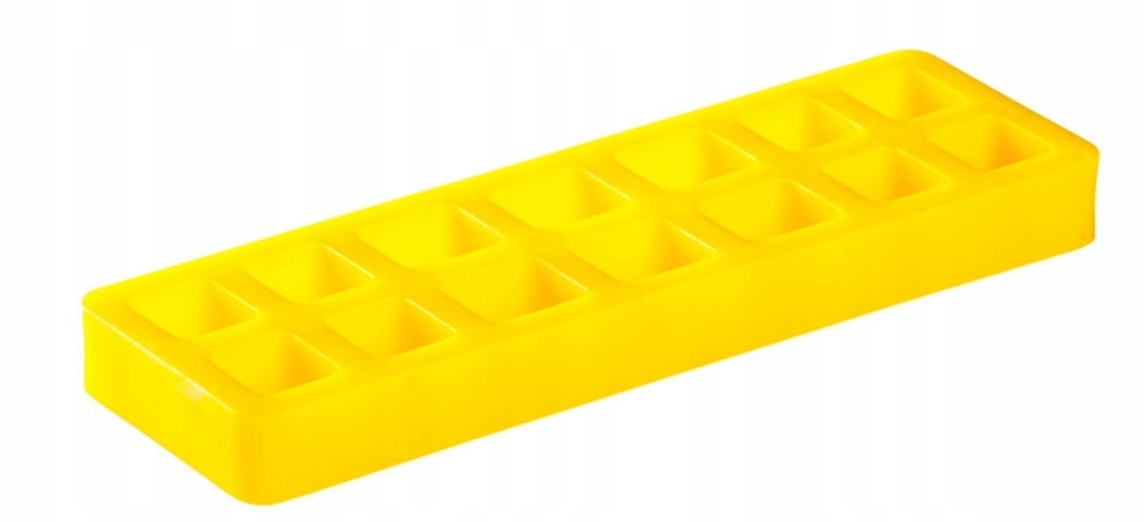 Montážní podložka pro vysoké zatížení 160 x 50 mm, tloušťka 15 mm, vzdálenost 4 tuny