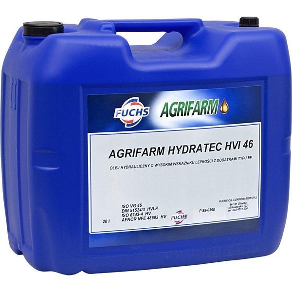 1074330820 Olej Agrifarm Hydratec HVI 46 20 l