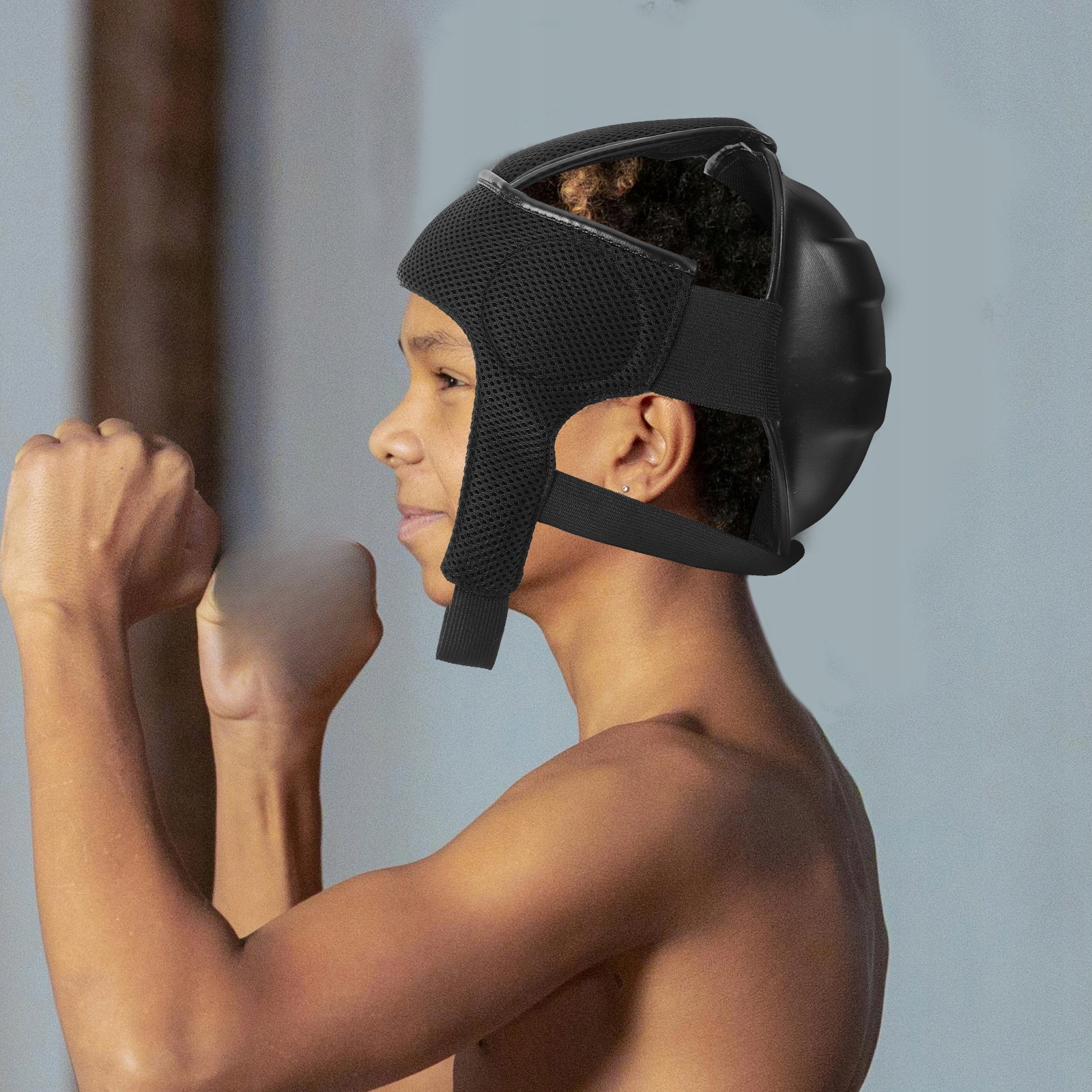 KASK BOKSERSKI OCHRONA GŁOWICY DO TAEKWONDO Rozmiar niestandardowy