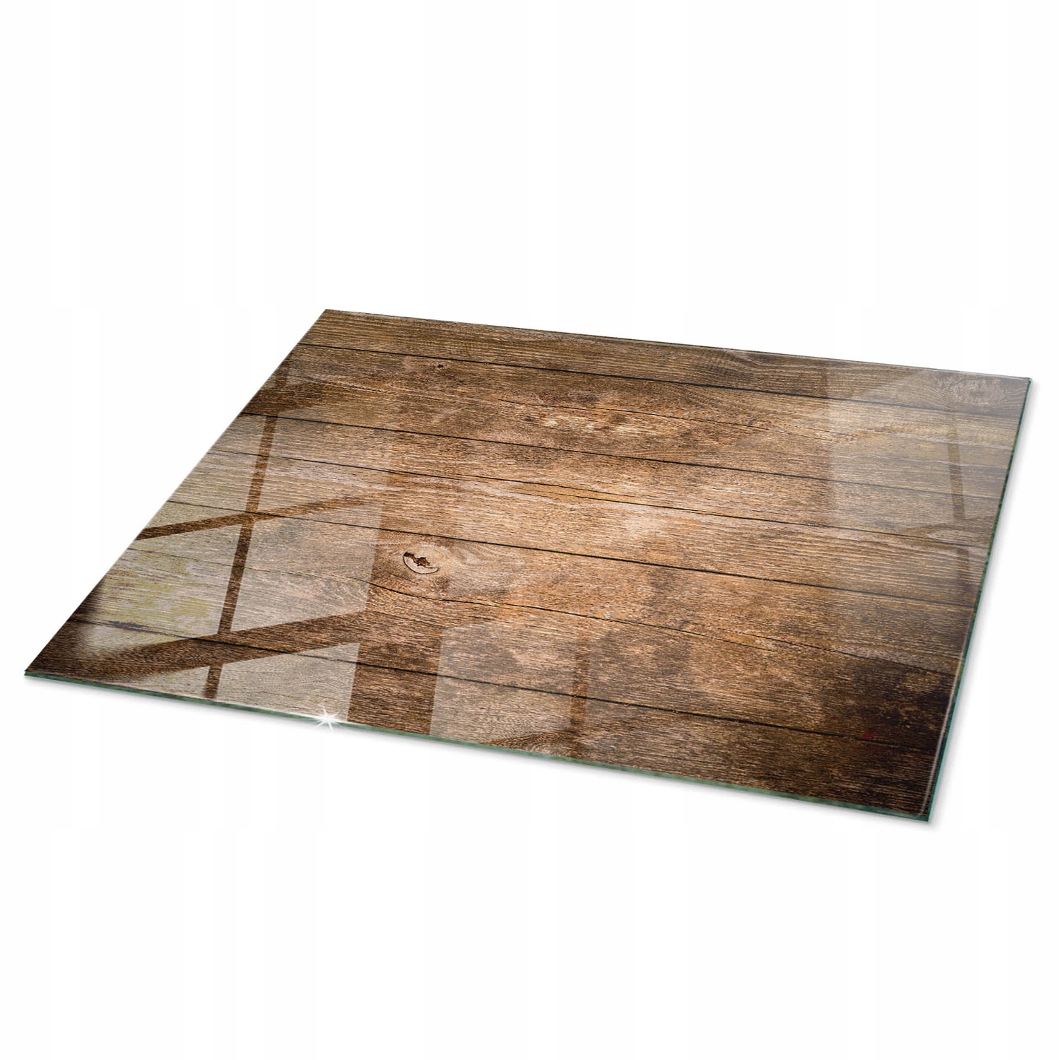 Dekoratívna sklenená doska s potlačou Štruktúra drevených dosiek 80x60 cm