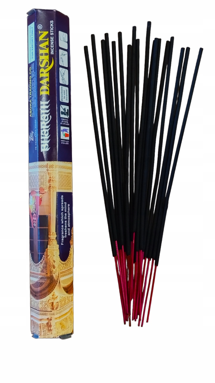 INDYJSKIE KADZIDEŁKA BHARATH DARSHAN 18 szt. KADZIDŁA