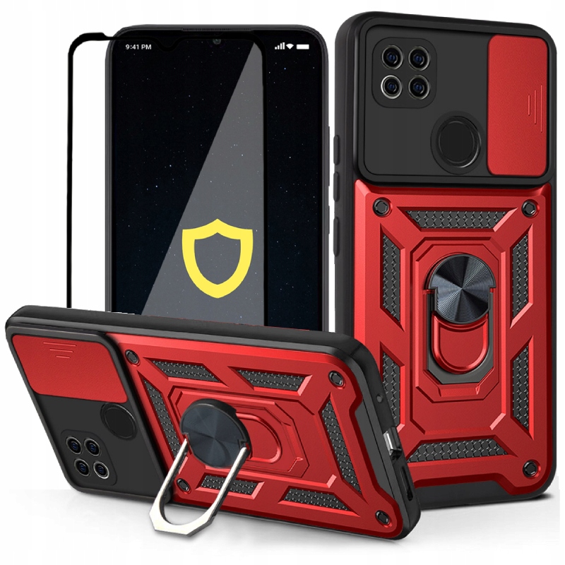 

Etui Pancerne Camring Do Redmi 9C 9C Nfc +szkło