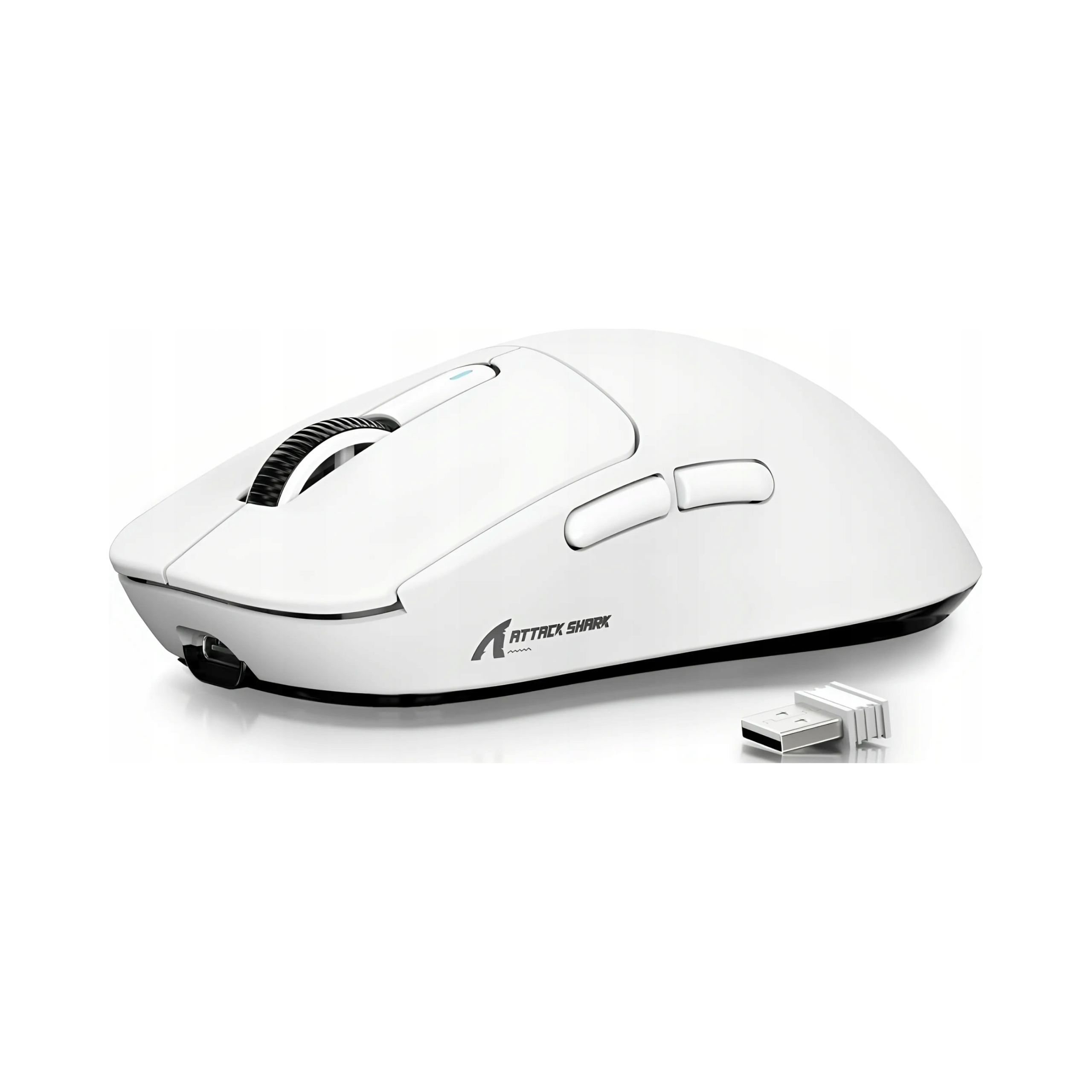 Myš Attack Shark X3 Bílá Bezdrátová Gaming Rgb Lehká