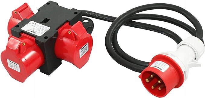 Sunpulse 91445 Cee Adapter 16A 400V 3X16A rozdeľovač spotrebovaného výkonu