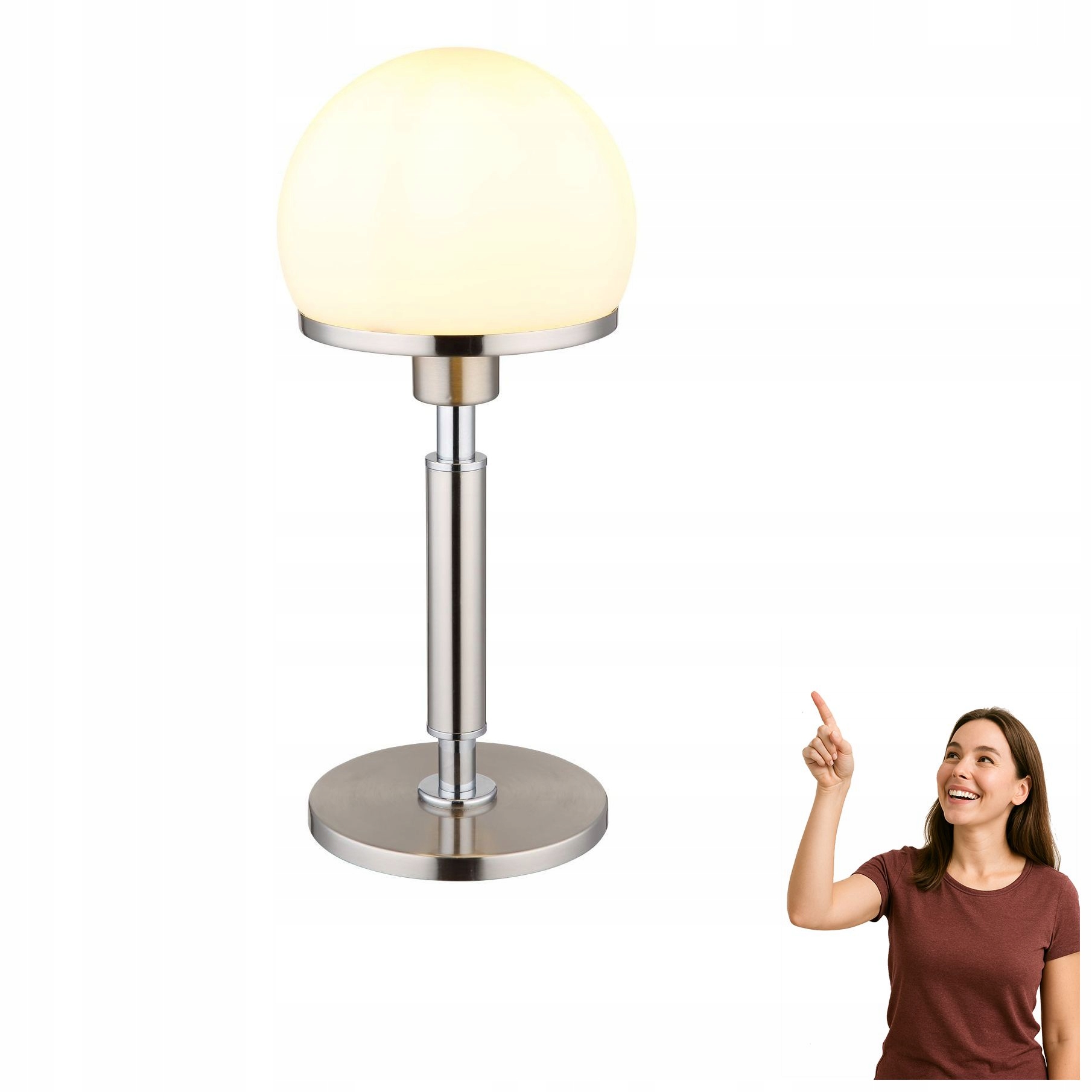 Stolná lampa Haku 21954C Globo