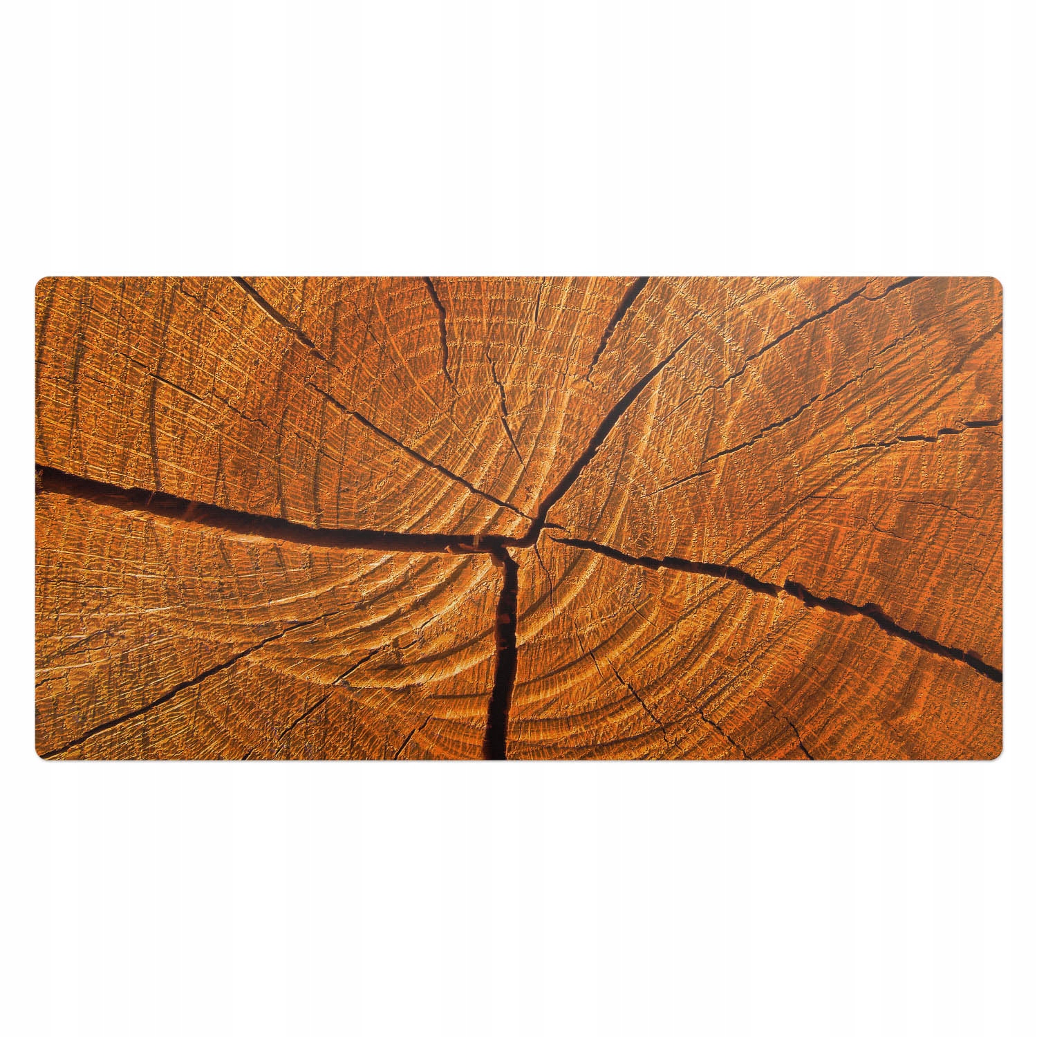 Herní podložka pod myš a klávesnici Dřevo s charakterem 100x50 cm