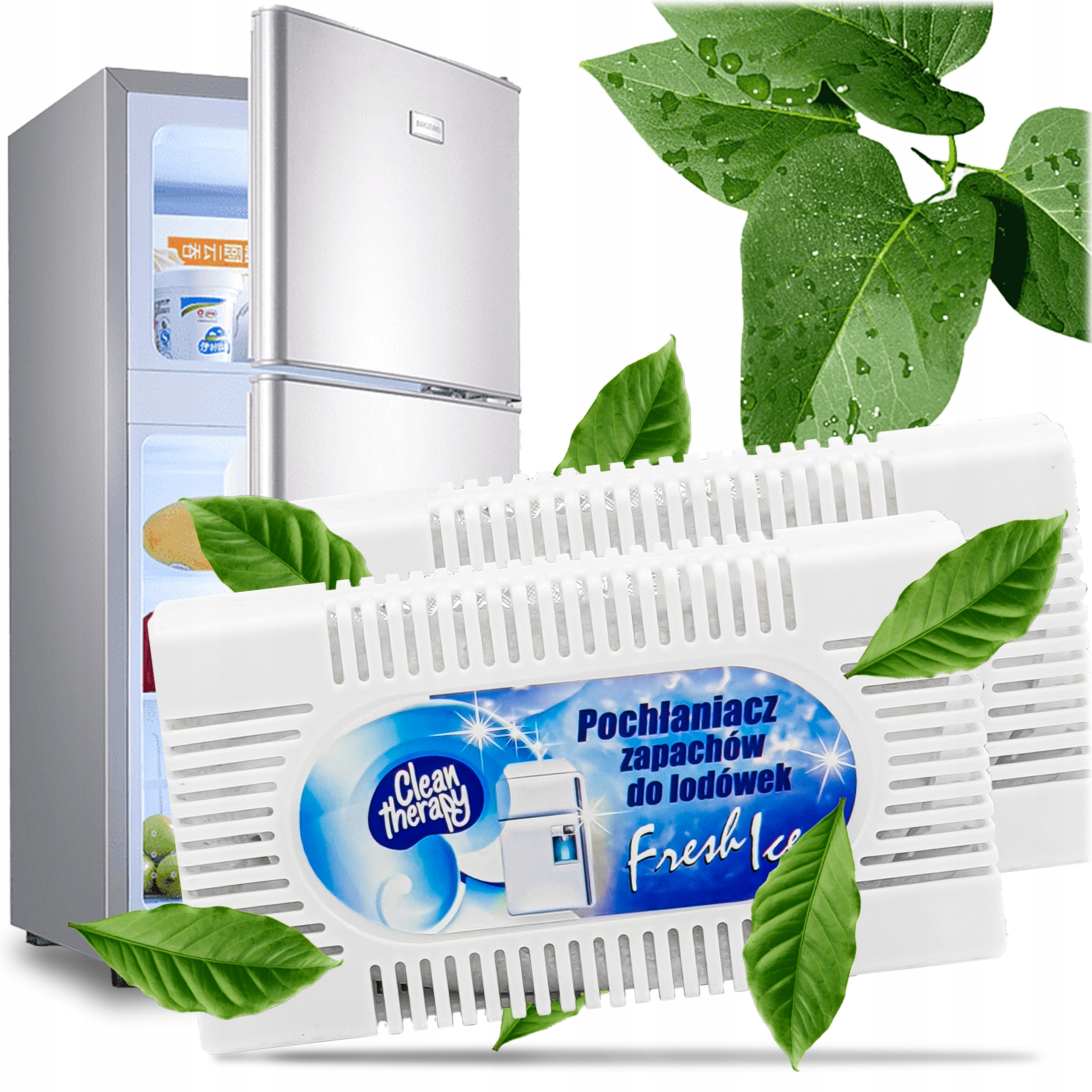 Pochłaniacz Zapachów Do Lodówki Aktywny Węgiel x2