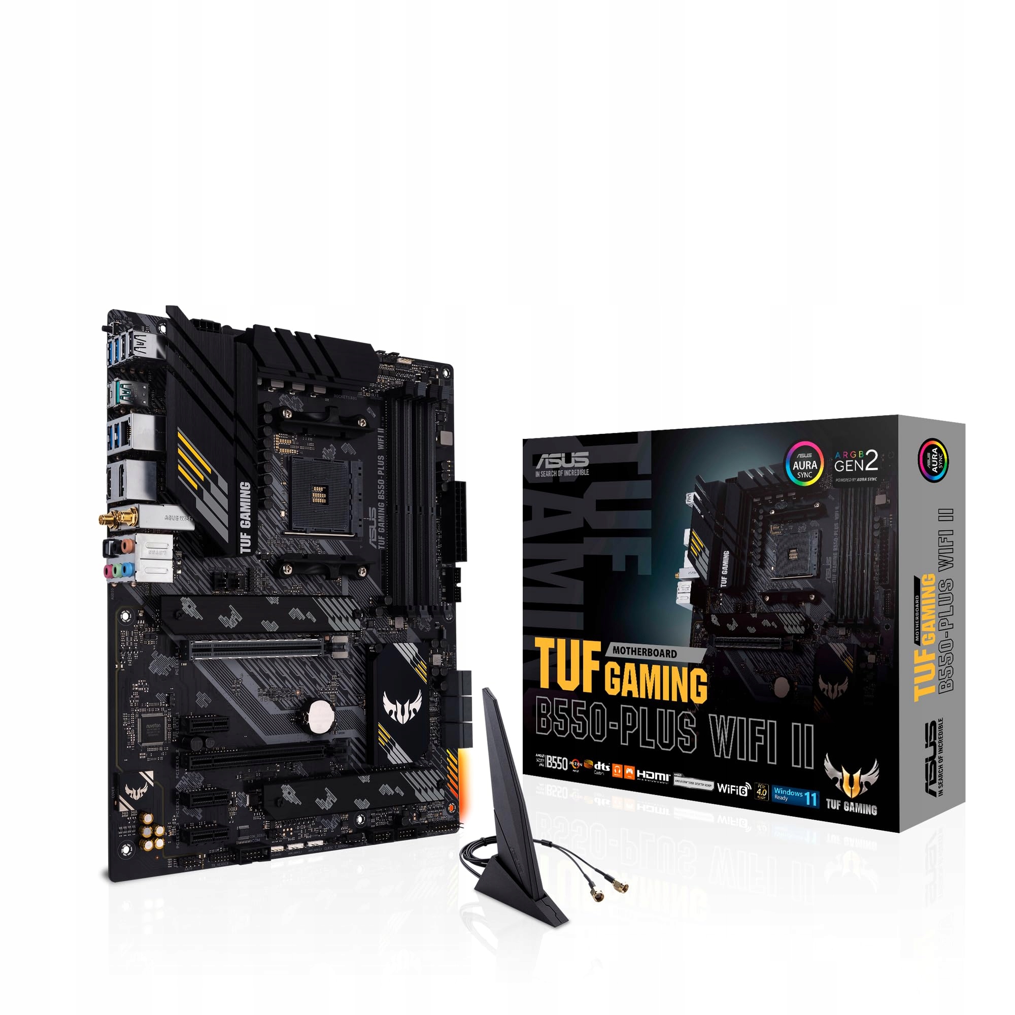 ASUS TUF Gaming B550-PLUS WiFi II Płyta Główna Ryzen AM4 WiFi 6 — miniatura 2