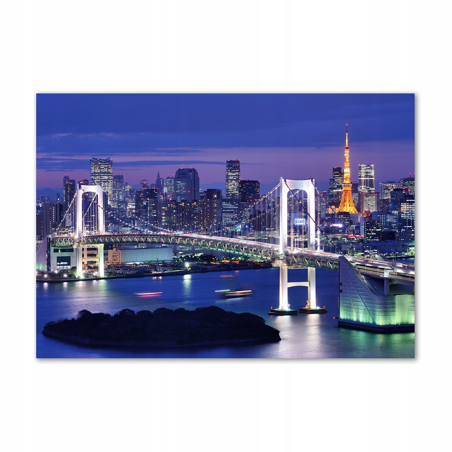 

Foto obraz szkło akrylowy Most w Tokio 100x70 cm