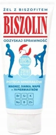 

Biszolin 190g Żel Z Biszofitem Stawy Kręgosłup