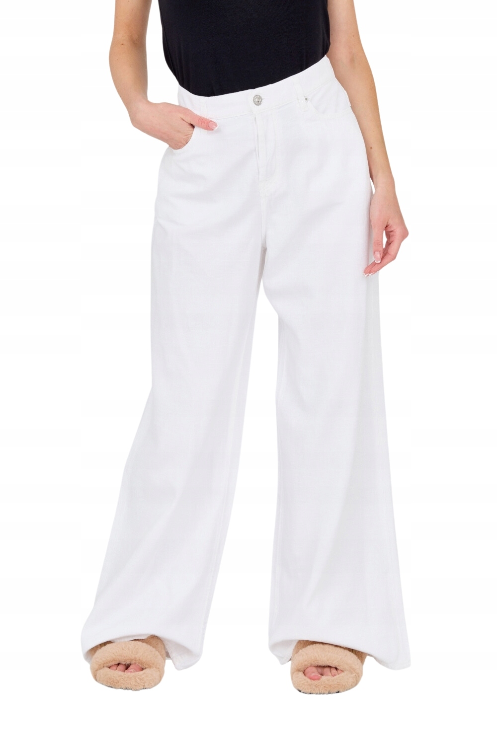 7 For All Mankind Bílé dámské džíny Zoey 29