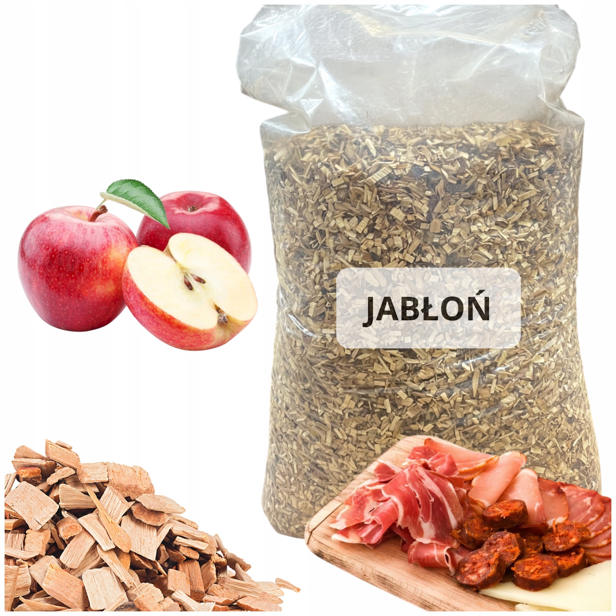 Udící Štěpky Jabloň Na Uzení 60 Litrů 15 Kg KL10 Hobliny