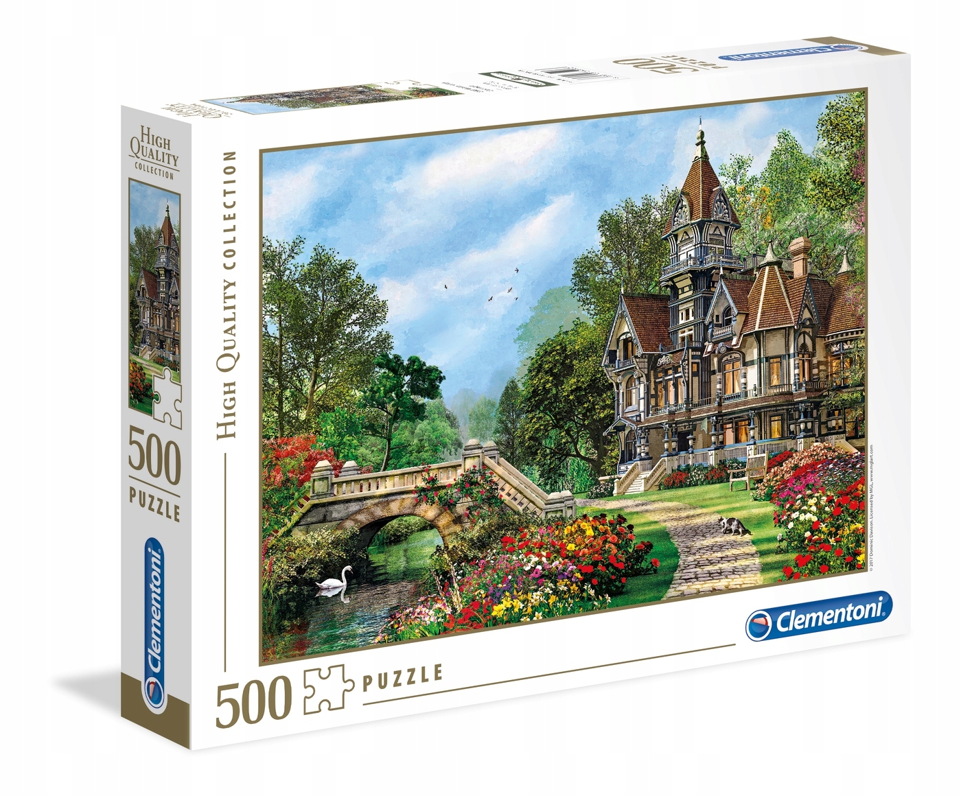 

Puzzle 500 Old Waterway Cottage 35048