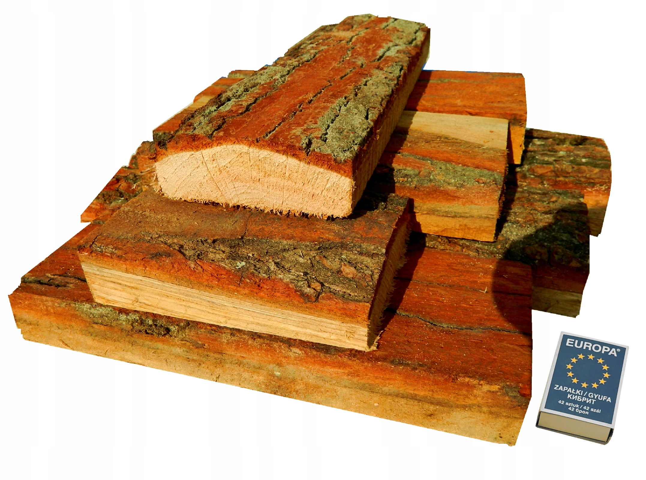 Rozpałka 75dm3 Drewno Kominkowe Kostka z kora Podpałka 29kg Transwood Opał Marka Transwood