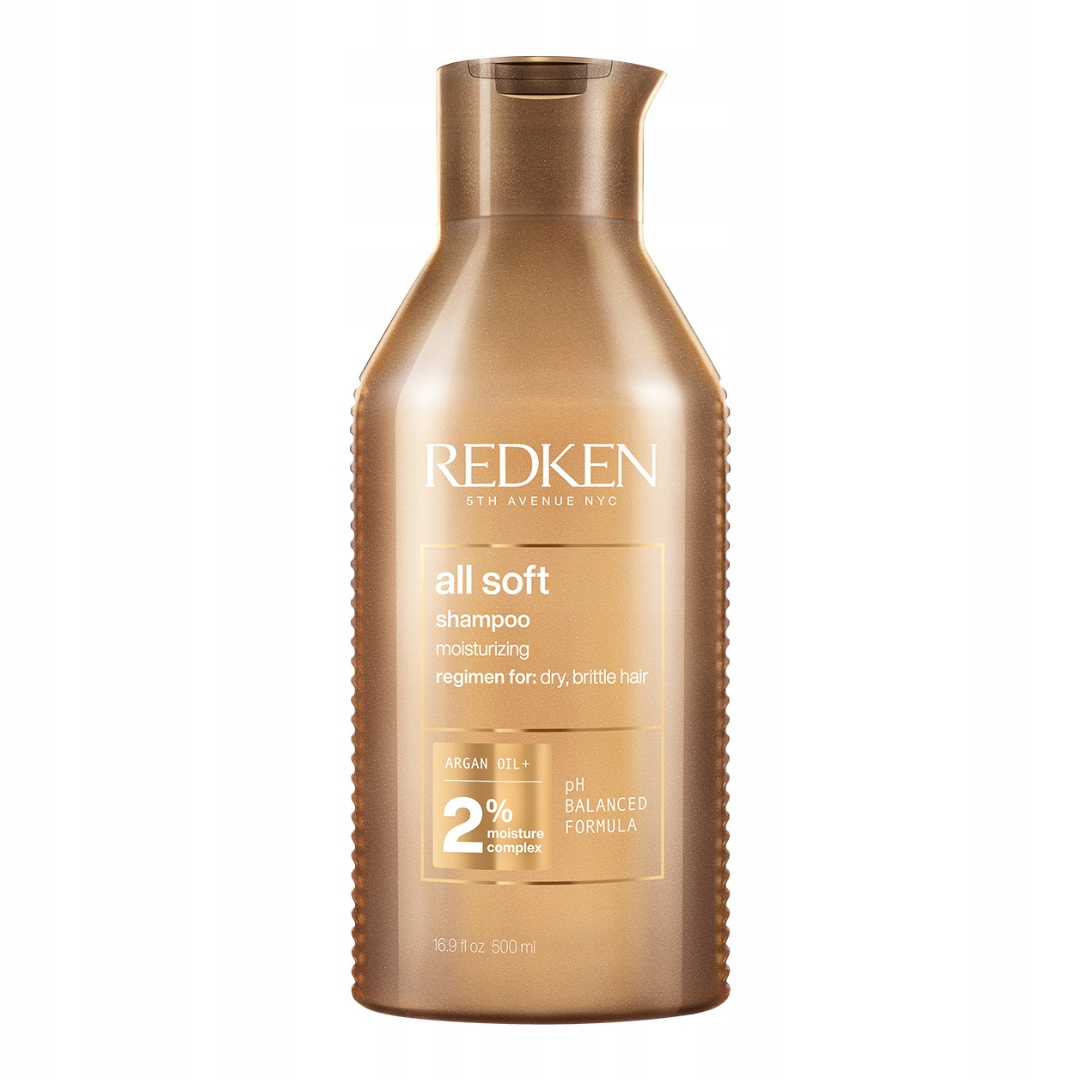 Redken All Soft Nawilżający szampon do włosów suchych i łamliwych 500ml