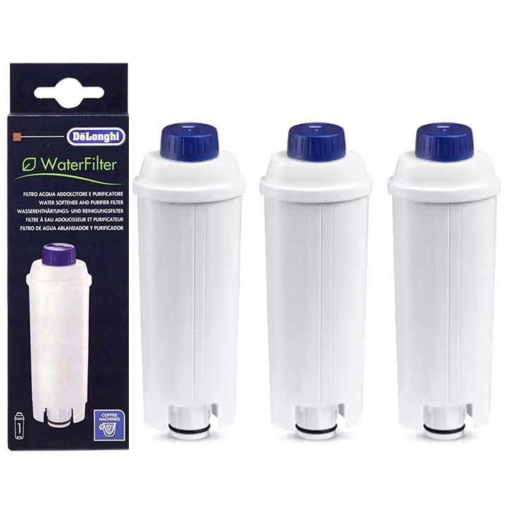 Filtr Delonghi do ekspresu Dls C002 SER3017 3 sztuki