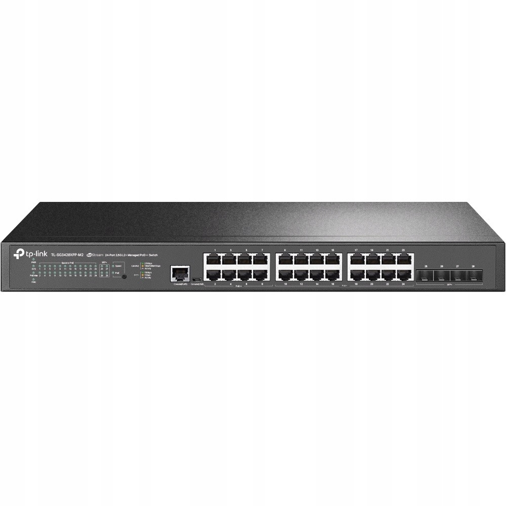 Tp-link Přepínač SG3428XPP-M2 24x2.5GE PoE+ 4SFP+