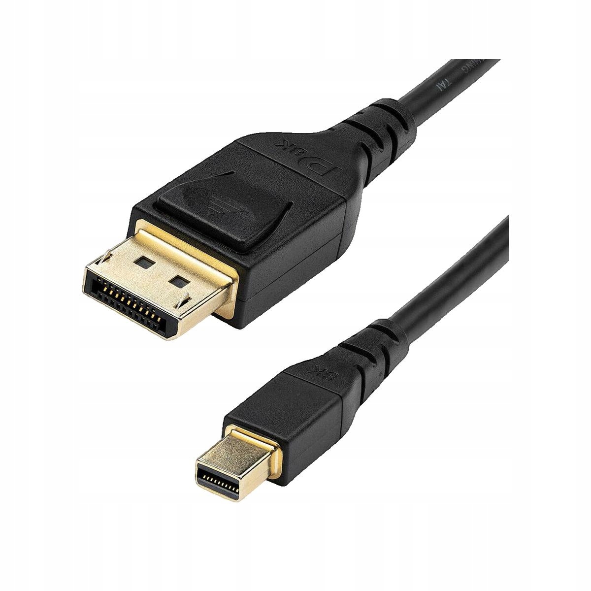 Kabel StarTech DP14MDPMM2MB Mini DisplayPort na DisplayPort czarny