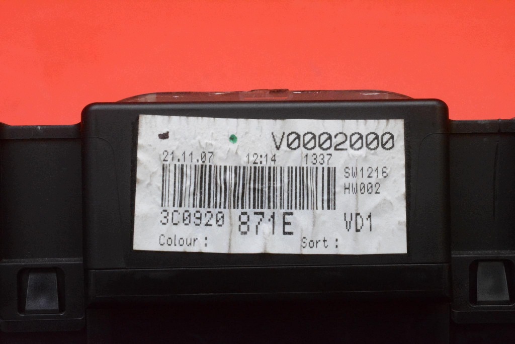 quadro strumenti tachimetro contagiri orologio EU 3C0920871E VW PASSAT B6 2.0 TDI 170 KM 05-10