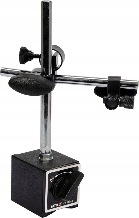 YATO STATYW MAGNETYCZNY DO CZUJNIKA ZEGAROWEGO Waga produktu z opakowaniem jednostkowym 0.5 kg