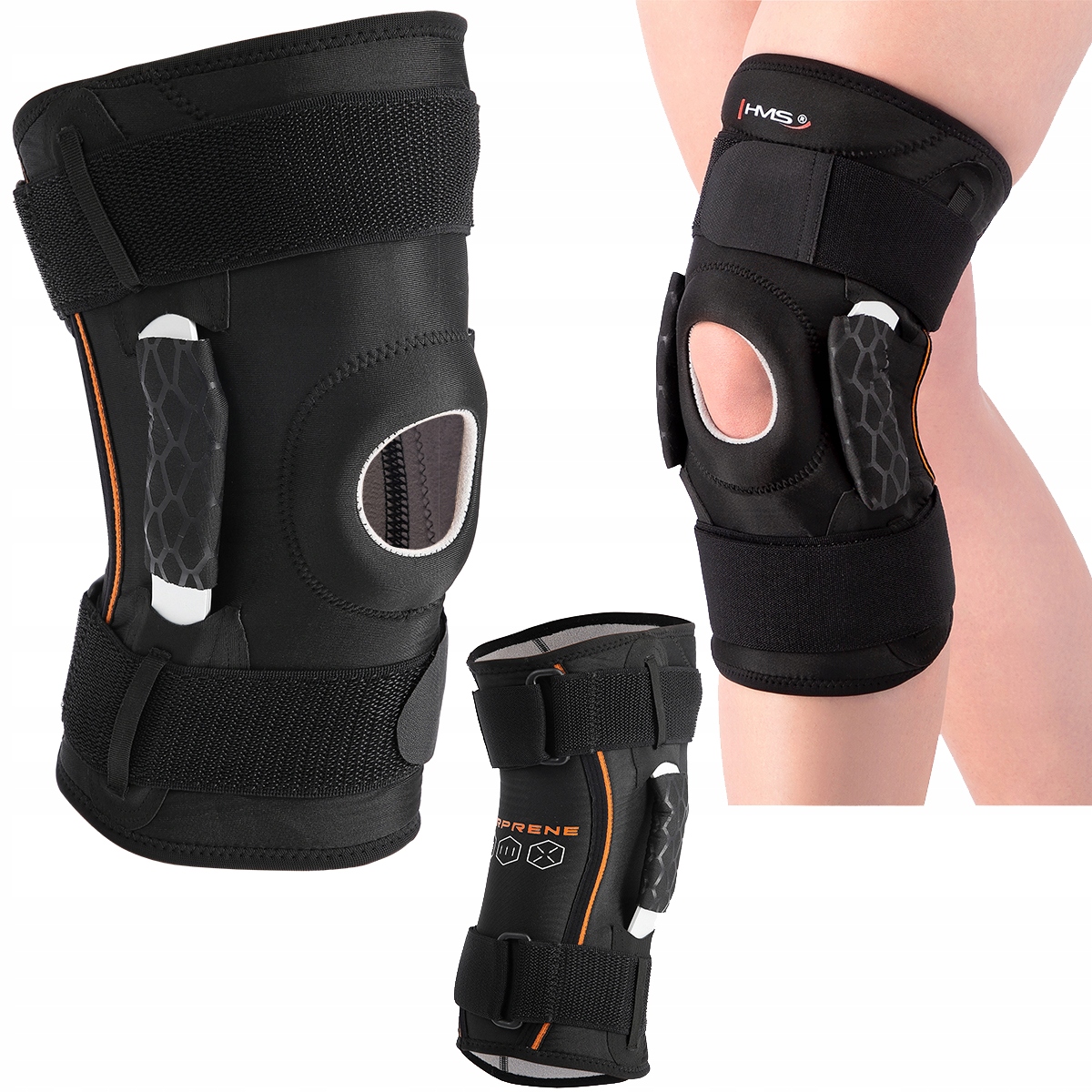 ORTEZA OPASKA ŚCIĄGACZ STABILIZATOR NA KOLANO ROZM. M Kod producenta 17-25-005