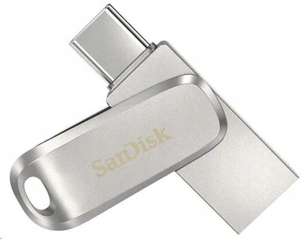SanDisk Flash disk 128 Gb Ultra Dual Drive Luxe Usb 3.1 Typ C 150 Mb/…