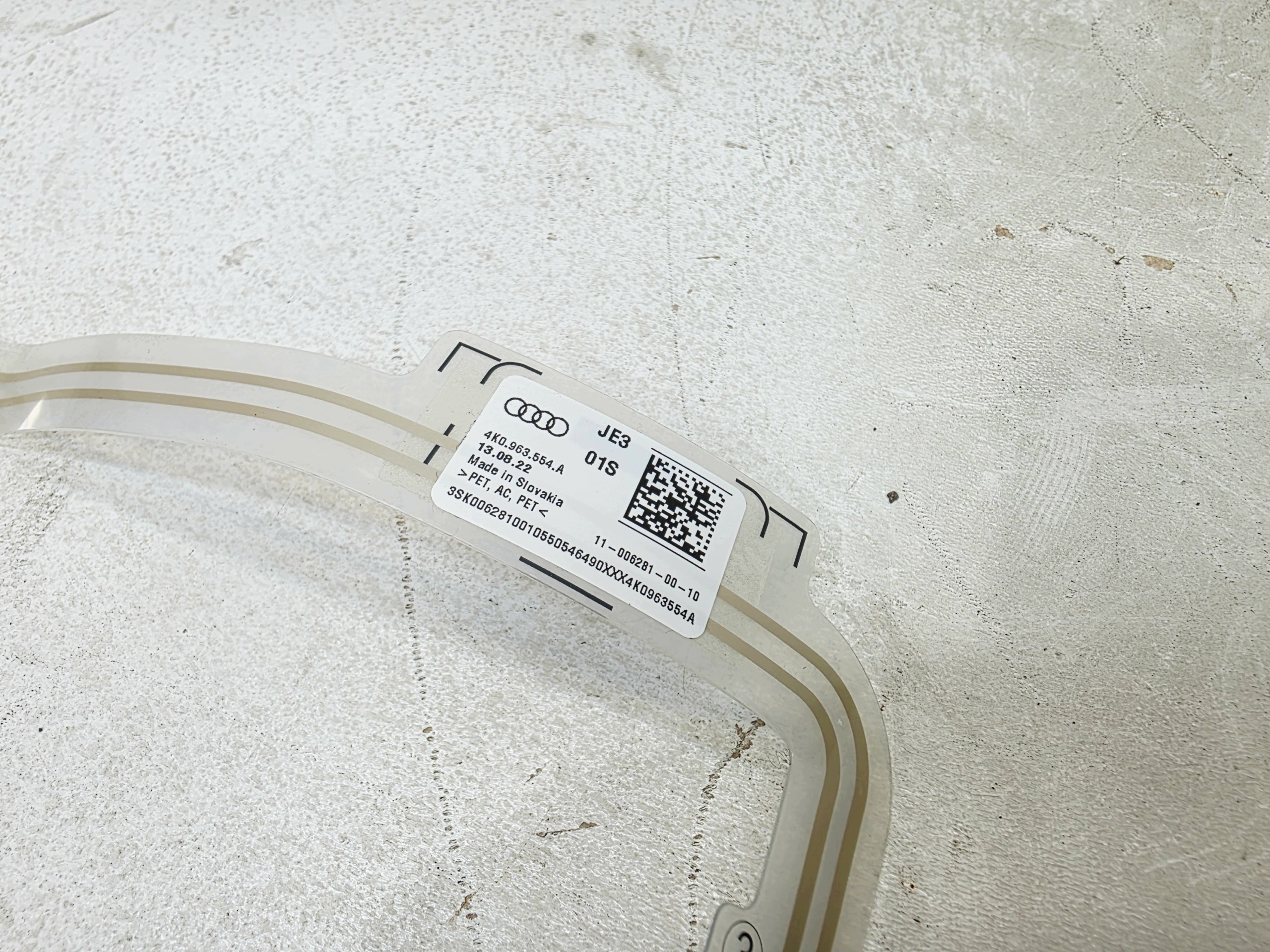 Sensor ZAJECIA SITZ links oder rechts vorne AUDI A6 C8 4K0963554A