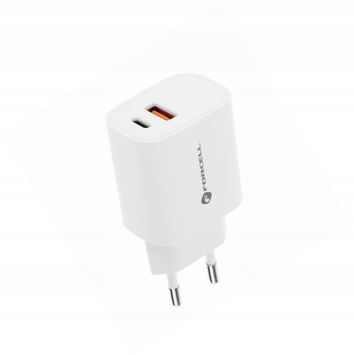 Szybka ładowarka 30W kostka 2 wejścia z kablem Usb-c do iPhone 17