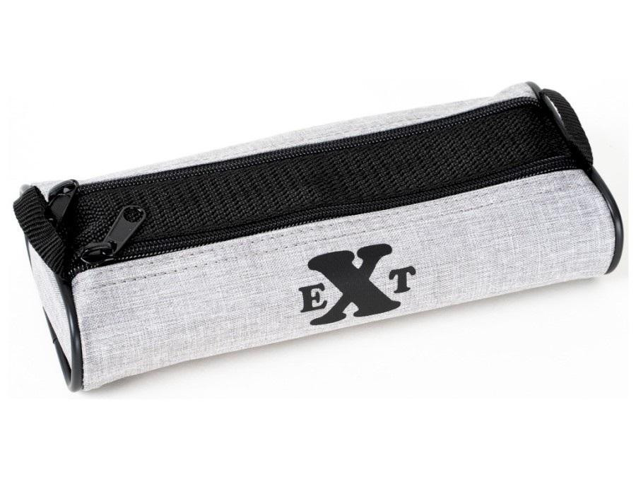 Plochý, obdélníkový penál na zip Minimalistický, skvělý do školy, velký