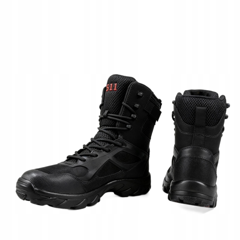 Taktické Vojenské, Voděodolné Trekové Kožené Boty