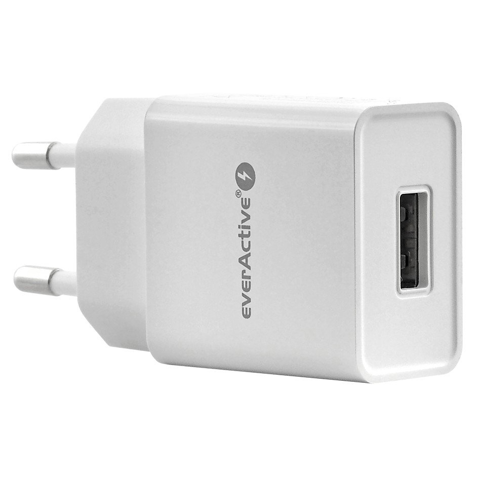

Szybka Ładowarka Sieciowa everActive Usb 2,4A 12W