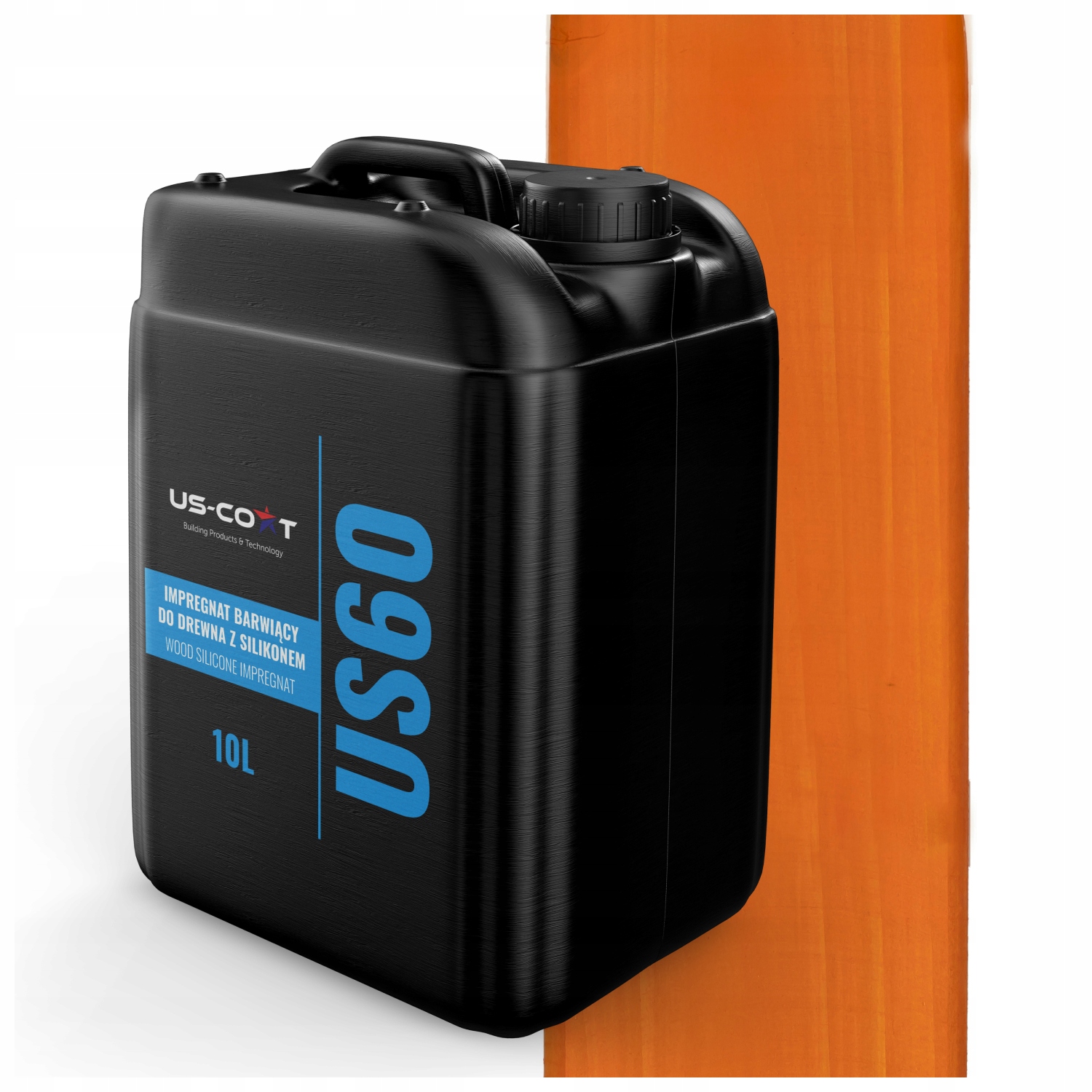 Impregnácia Na Drevo So Silikónom 2v1 Altánok Farba Oranžová 10L