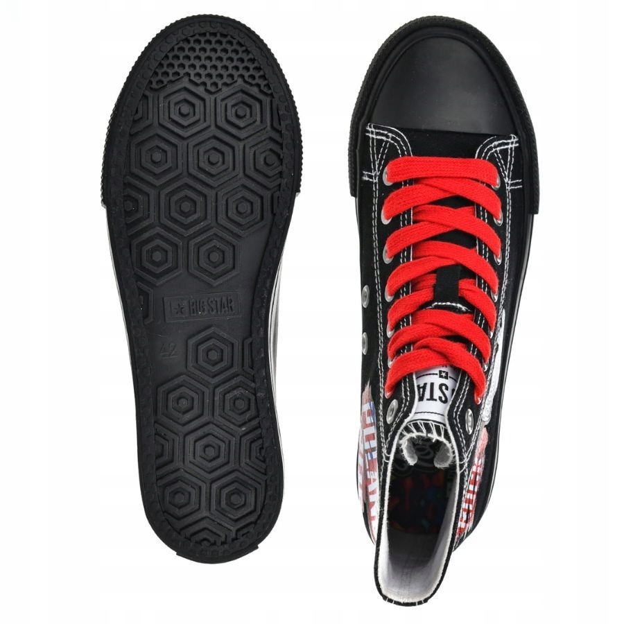 BUTY MĘSKIE TRAMPKI LIMITOWANA KOLEKCJA Big Star x Pol’and’Rock Festival Długość wkładki 28 cm