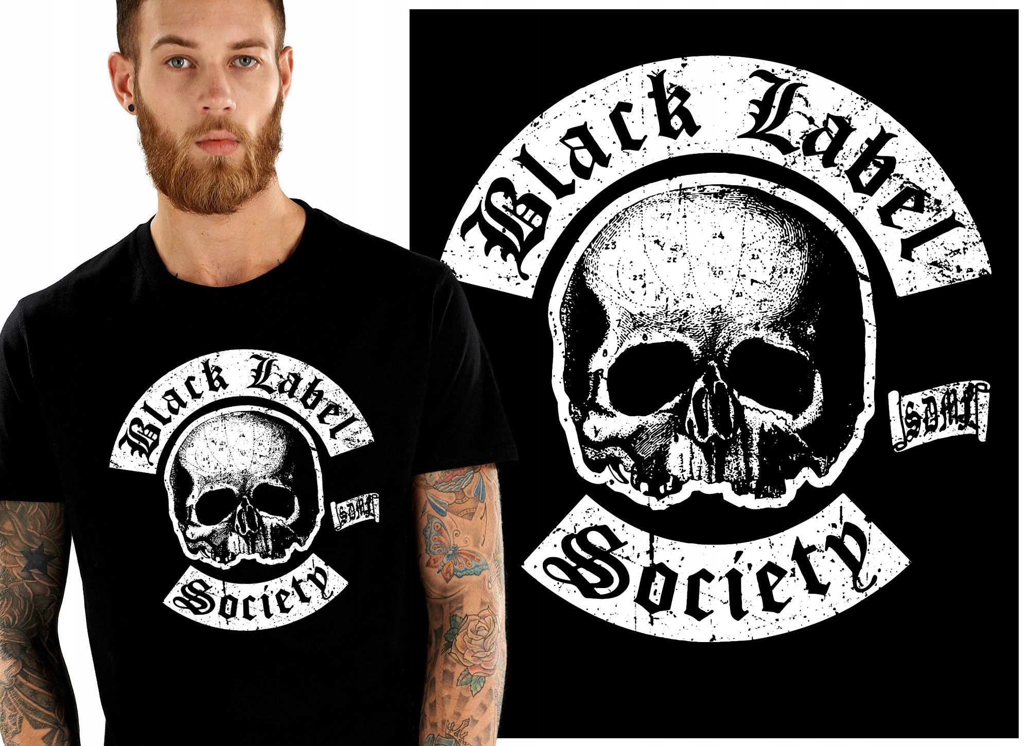 

Black Label Society Bls Sdmf Koszulka Męska XXL