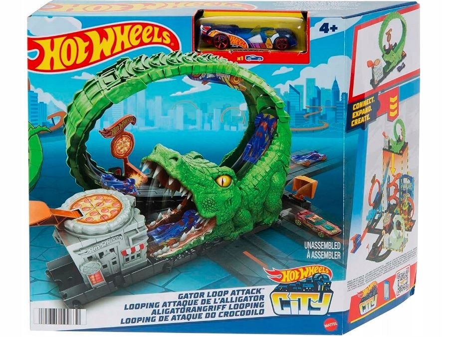 Трек hot Wheels атака с драконом dwl04