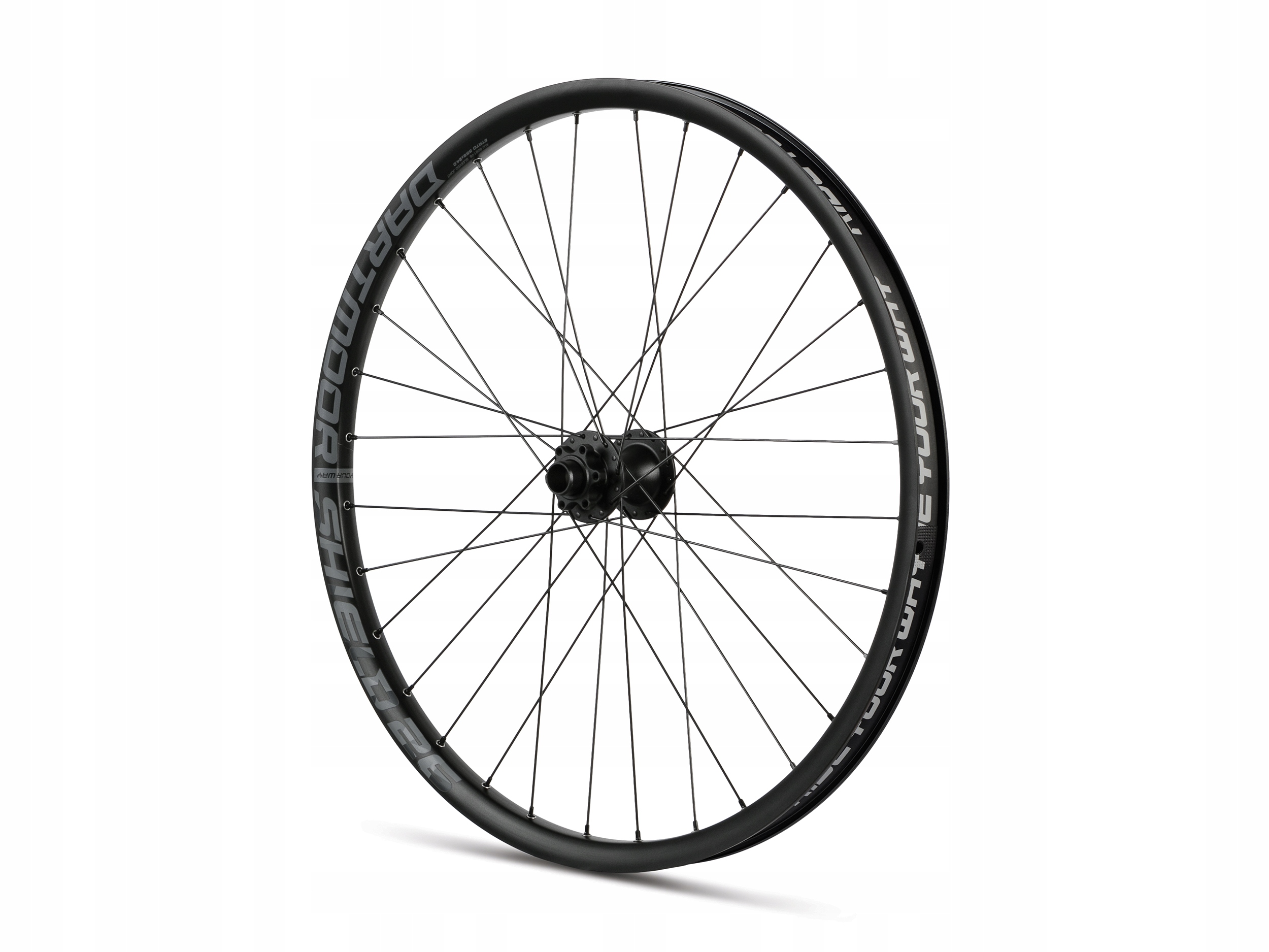 Přední kolo Dartmoor Shield 26" 100x15/110x20 mm černé Dirt PumpTrack