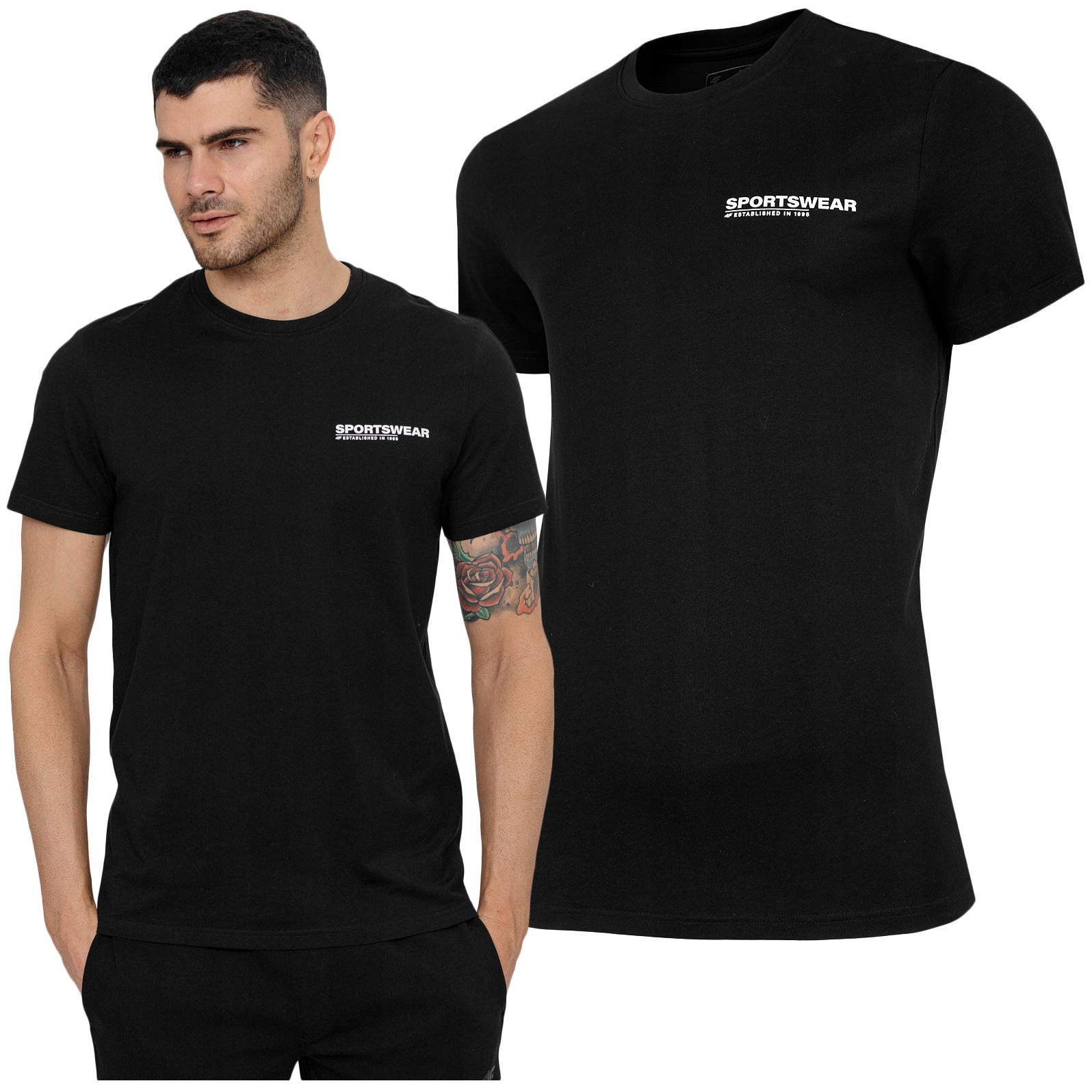 

Koszulka męska T-shirt 4F bawełna TSM052 XXXL
