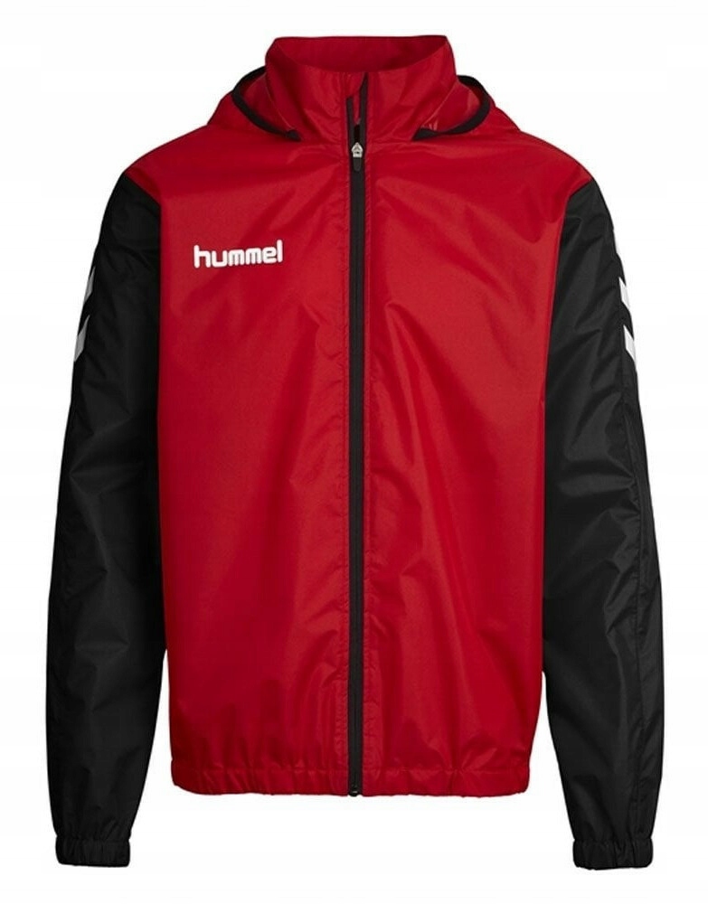 KURTKA CZERWONA SPORTOWA KAPTUR HUMMEL XL