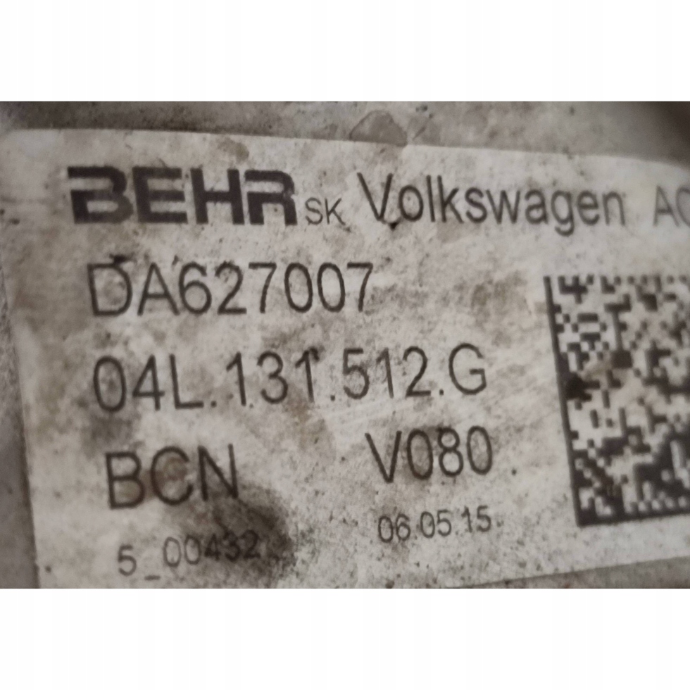 Radiatore / Raffreddatore EGR Volkswagen Caddy 04L131512G