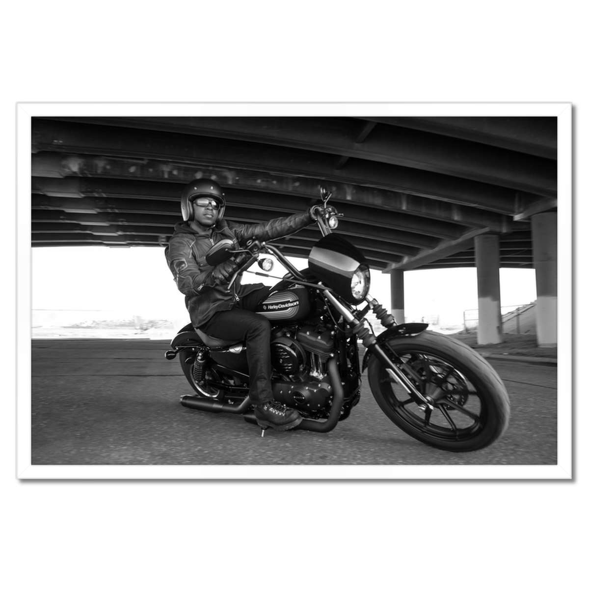 Plakáty v rámu 60x40 Harley Davidson Motocykl