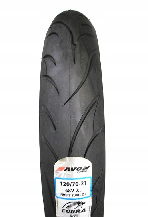 ШИНИ 120/70-21 AVON COBRA AV71 68V TL ПЕРЕДНІ